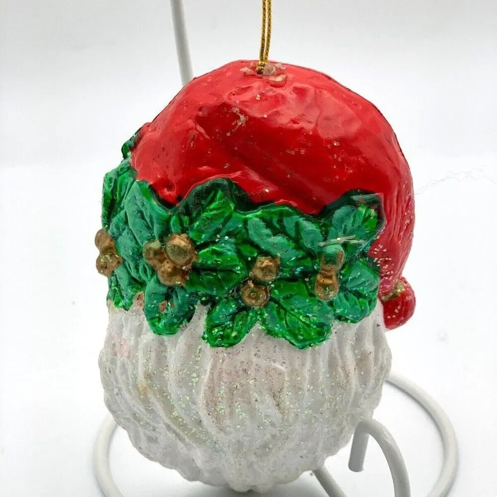Vintage Santa Ornament 4